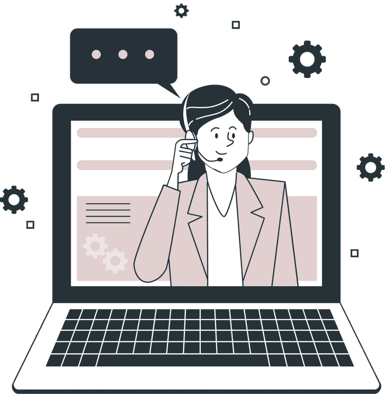 Contact illustration